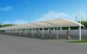 贡山膜结构停车棚