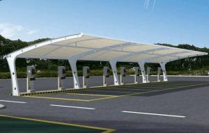 贡山膜结构停车棚