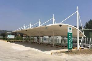 贡山膜结构停车棚